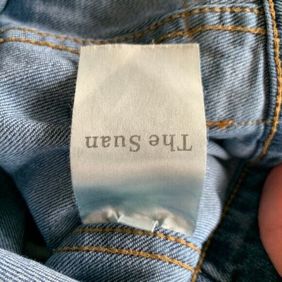 Miu Miu Jean Jacket  Cropped The Suan Sz Medium - Picture 5 of 7